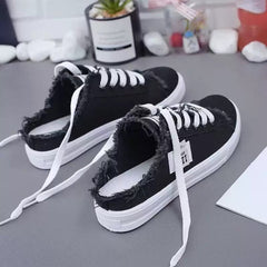 Happy™ DenimSneakers: Gemakkelijke Slip-On Comfortabele Denim Geïnspireerde Sneakers