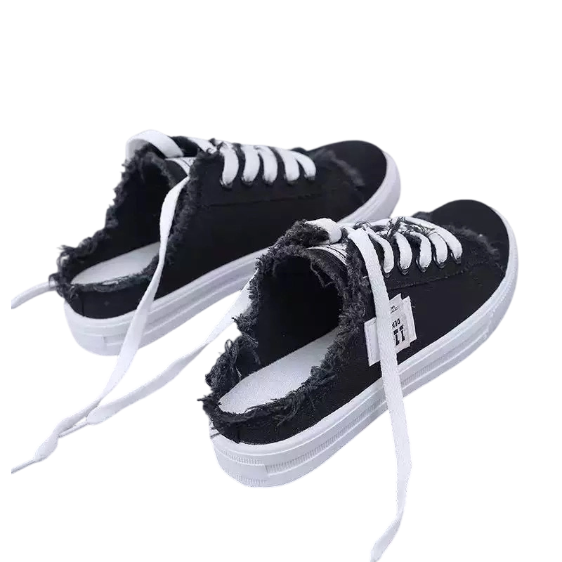 Happy™ DenimSneakers: Gemakkelijke Slip-On Comfortabele Denim Geïnspireerde Sneakers