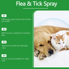 DogCatFri™ PetCare: Zachte, Gemakkelijke En Snelle Vlooien- En Teekenspray Voor Huisdieren
