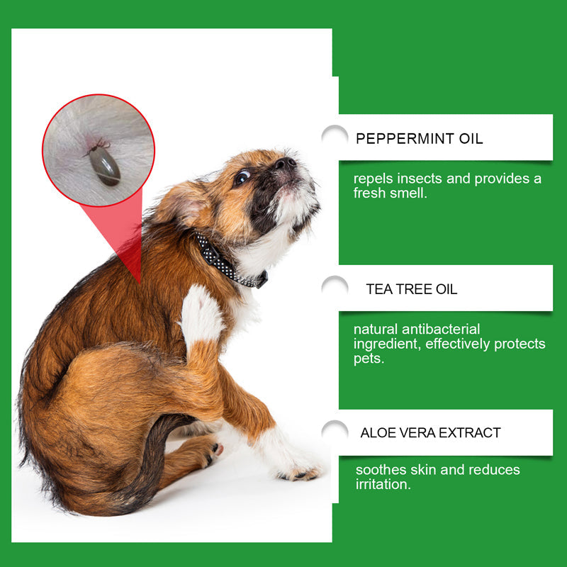 DogCatFri™ PetCare: Zachte, Gemakkelijke En Snelle Vlooien- En Teekenspray Voor Huisdieren