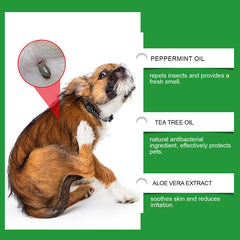 DogCatFri™ PetCare: Zachte, Gemakkelijke En Snelle Vlooien- En Teekenspray Voor Huisdieren