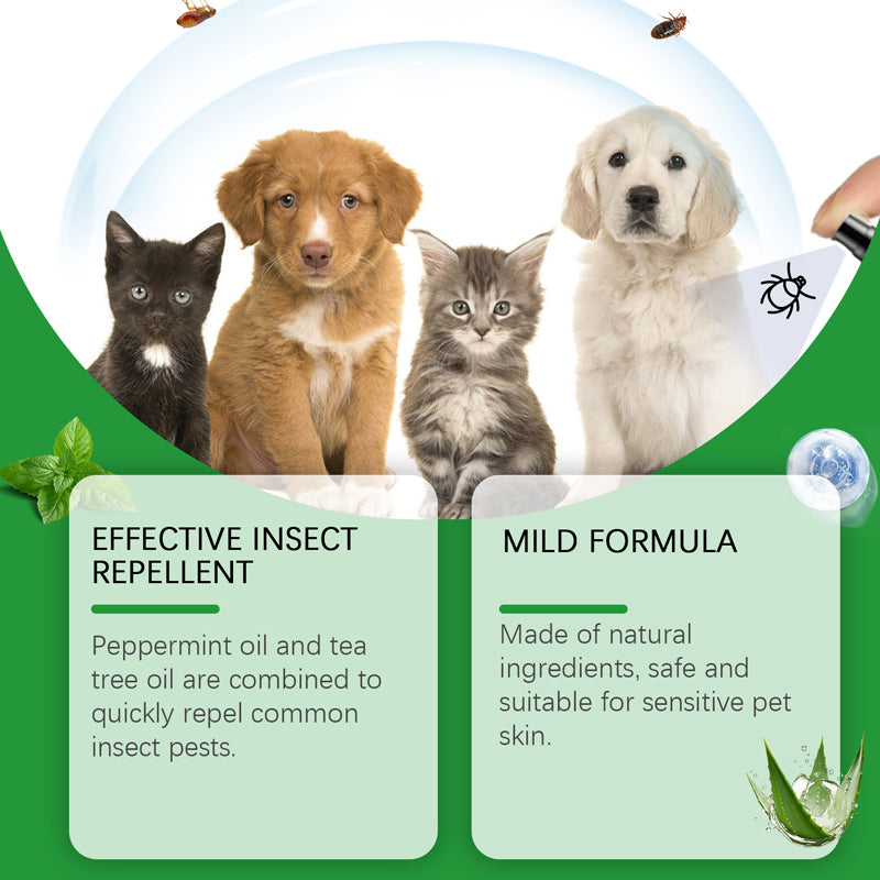 DogCatFri™ PetCare: Zachte, Gemakkelijke En Snelle Vlooien- En Teekenspray Voor Huisdieren