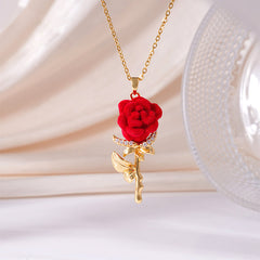 Jewelance™ RoseNecklace 1+1 GRATIS: Elegante Romantische Rozenhanger Ketting