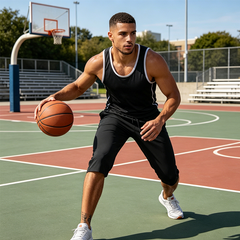 Icone™ FlexShorts 1+1 GRATIS: Sneldrogende Stretch Trainingsshorts voor Mannen met Ritszak