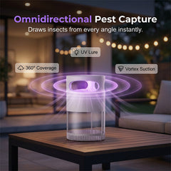 Ledsen™ InsectsKiller: Veilige Stille Draagbare Muggenval En Insectenverlichter