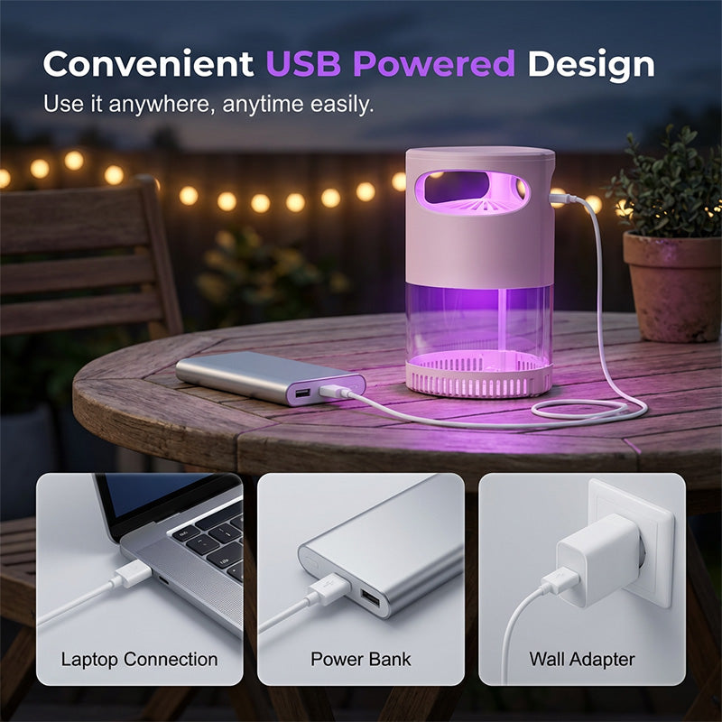 Ledsen™ InsectsKiller: Veilige Stille Draagbare Muggenval En Insectenverlichter