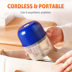 Globetrek° FoodProcessor: Snelle En Gemakkelijke Kook Mini Hakker Food Processor