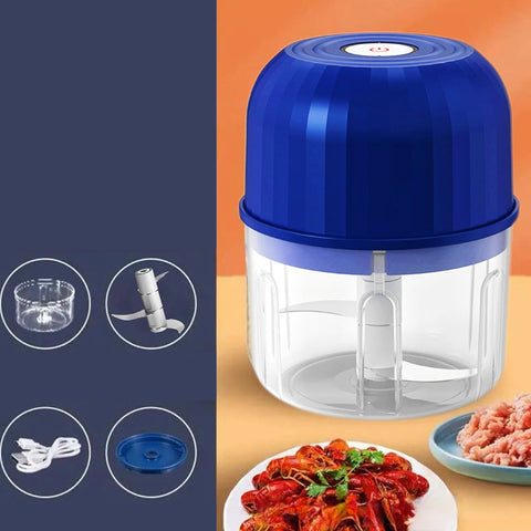 Globetrek° FoodProcessor: Snelle En Gemakkelijke Kook Mini Hakker Food Processor