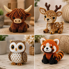 Kletshuts™ BeadCrafts: Beginner-Vriendelijk Plezier 3D DIY Kralen Knutselen