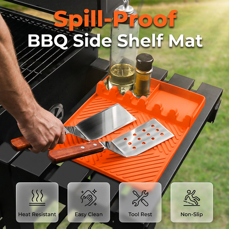 Globetrek° GriddleMat: Wasbare BBQ Griddle Zijplankmat