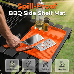 Globetrek° GriddleMat: Wasbare BBQ Griddle Zijplankmat