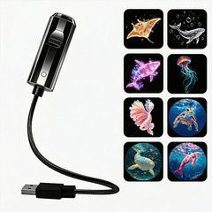 Ledsen™ ProjectorLamp 1+1 GRATIS: Marine Leven Dieren Compacte Projector Mini Nachtlamp