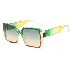 SquareSunglasses 1+1 GRATIS - Elegante Retro Vierkante Montuur Zonnebril