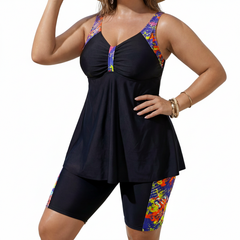Icone™ TankiniSwimsuit - Comfortabele Twee-Delige Zomer Tankini Zwemkleding