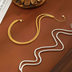 Jewelance™ LayeredAnklet 1+1 GRATIS - Delicate Sprankelende Gelaagde Elegante Enkelband