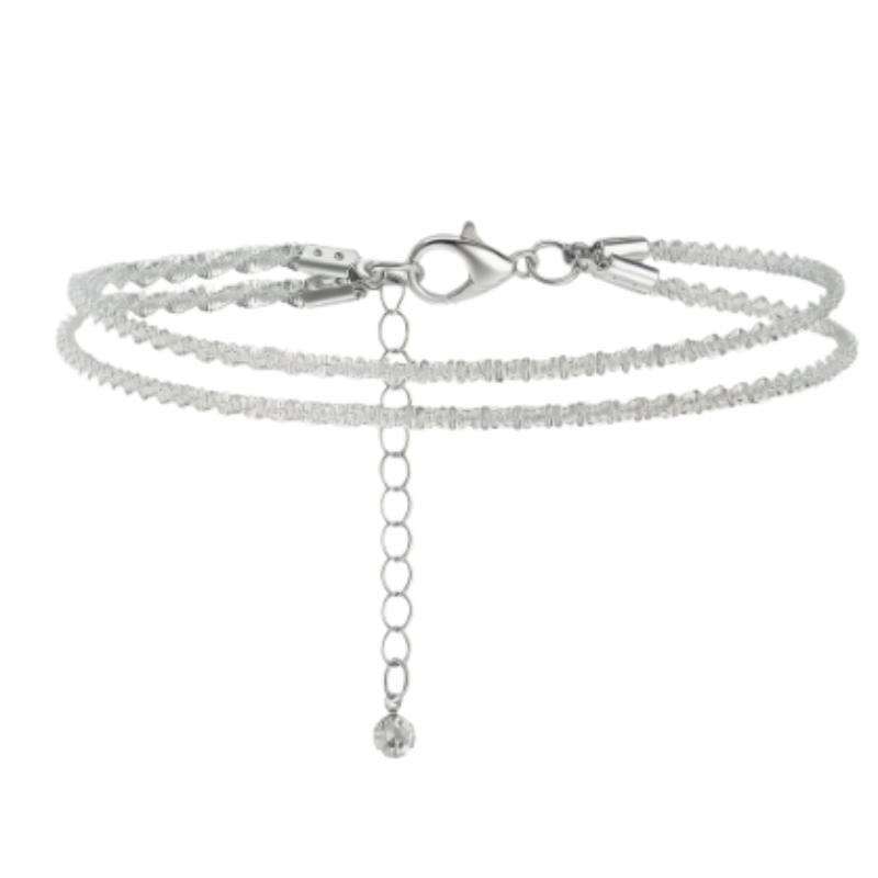 Jewelance™ LayeredAnklet 1+1 GRATIS - Delicate Sprankelende Gelaagde Elegante Enkelband