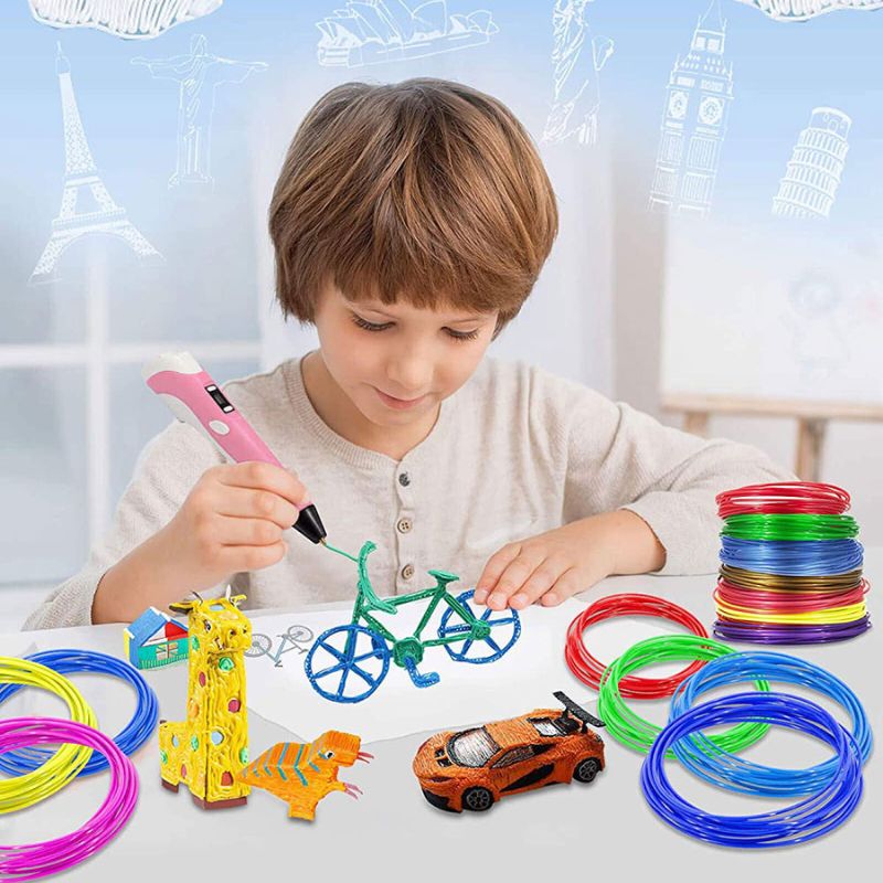 Kletshuts™ DrawingPen: Eenvoudig Te Gebruiken DIY 3D Creatieve Tekening Pen Filament Set