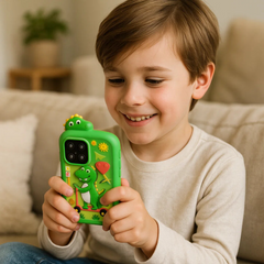 Kletshuts™ MiniMobile: Veilig Scherm Gratis Peuter Leren Mini Mobiel Met Cijfers Letters En Geluiden