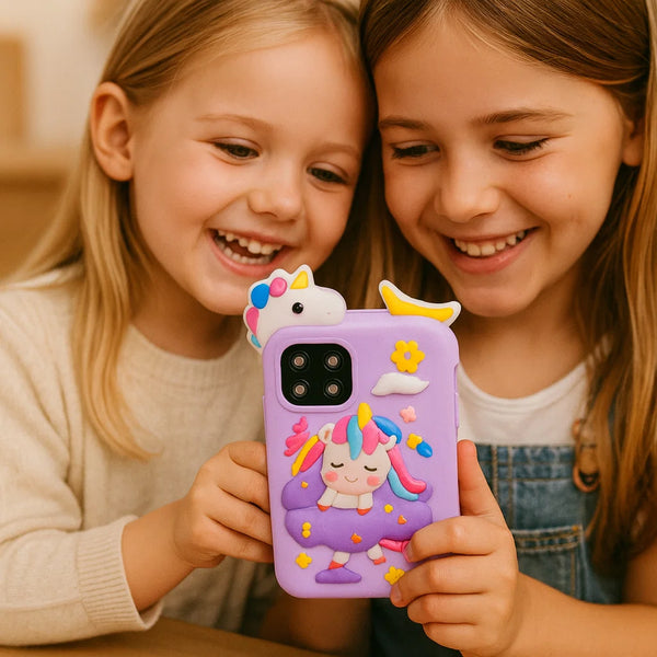 Kletshuts™ MiniMobile: Veilig Scherm Gratis Peuter Leren Mini Mobiel Met Cijfers Letters En Geluiden