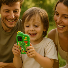 Kletshuts™ MiniMobile: Veilig Scherm Gratis Peuter Leren Mini Mobiel Met Cijfers Letters En Geluiden