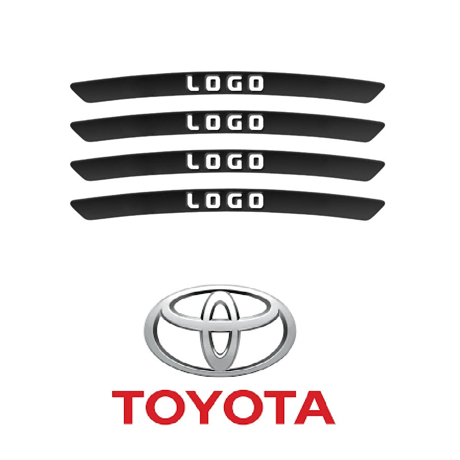 WheelDecals 1+1 GRATIS - Eenvoudig Toepasbare Wielstickers Auto Logo Velgen Stickers