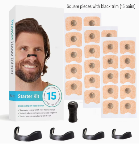 AirFlow 1+1 GRATIS: Betere Ademhalingshulp En Slaapondersteuning Neusdilator Kit