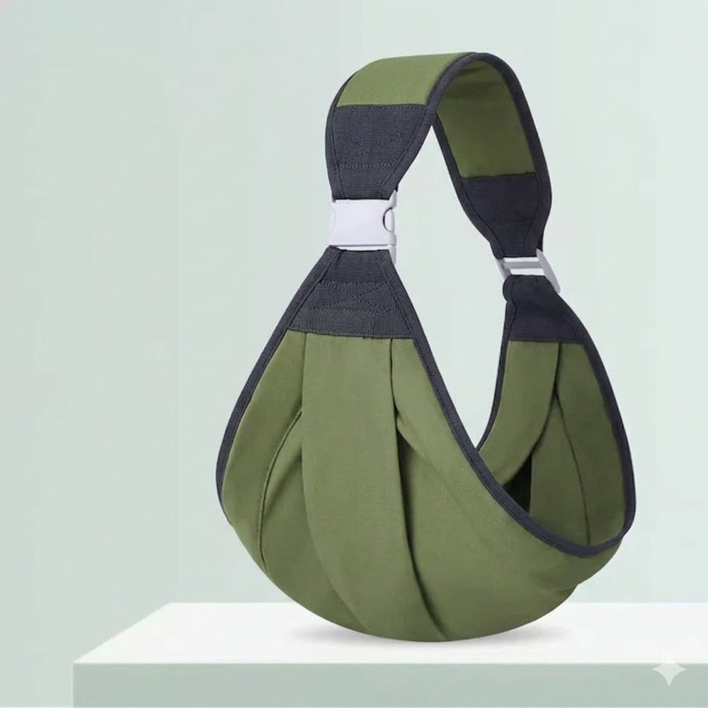 Kletshuts™ SlingCarrier: Ademend Baby Sling Draagzak
