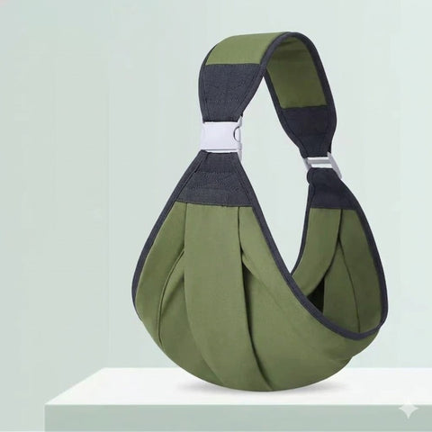 Kletshuts™ SlingCarrier: Ademend Baby Sling Draagzak