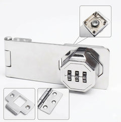 GlideHold® SmartLock: Eenvoudige Installatie 3-Cijferige Combinatie Slim Slot