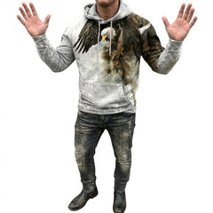 Icone™ WesternHoodie: Stijlvolle Vintage Losse Pasvorm Comfortabele Western Hoodie