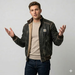 Icone™ RuggedJacket: Ultieme Vintage Heren Winter Robuuste Jas