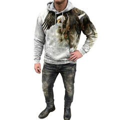 Icone™ WesternHoodie: Stijlvolle Vintage Losse Pasvorm Comfortabele Western Hoodie