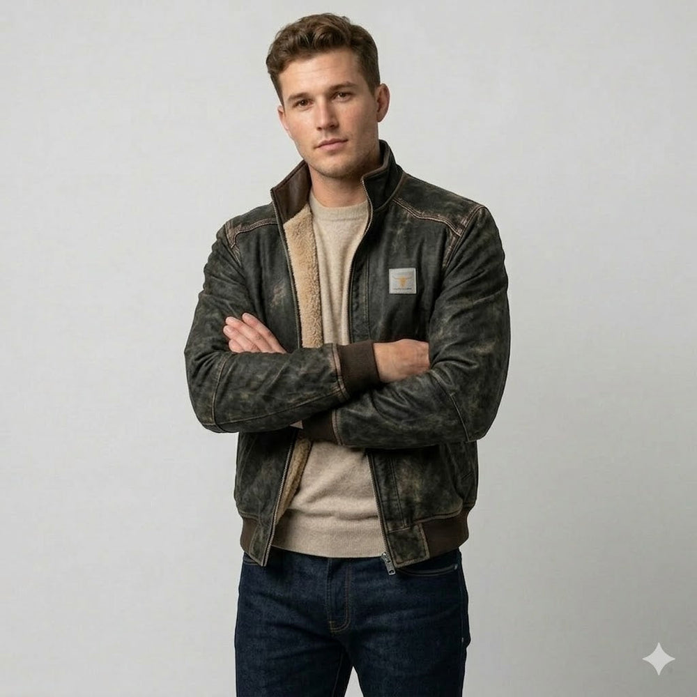 Icone™ RuggedJacket: Ultieme Vintage Heren Winter Robuuste Jas