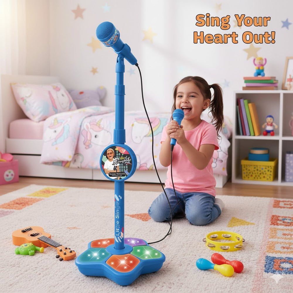 Kletshuts™ MicrophoneStand - Interactieve Muzikale Karaoke Microfoonstand Voor Kinderen