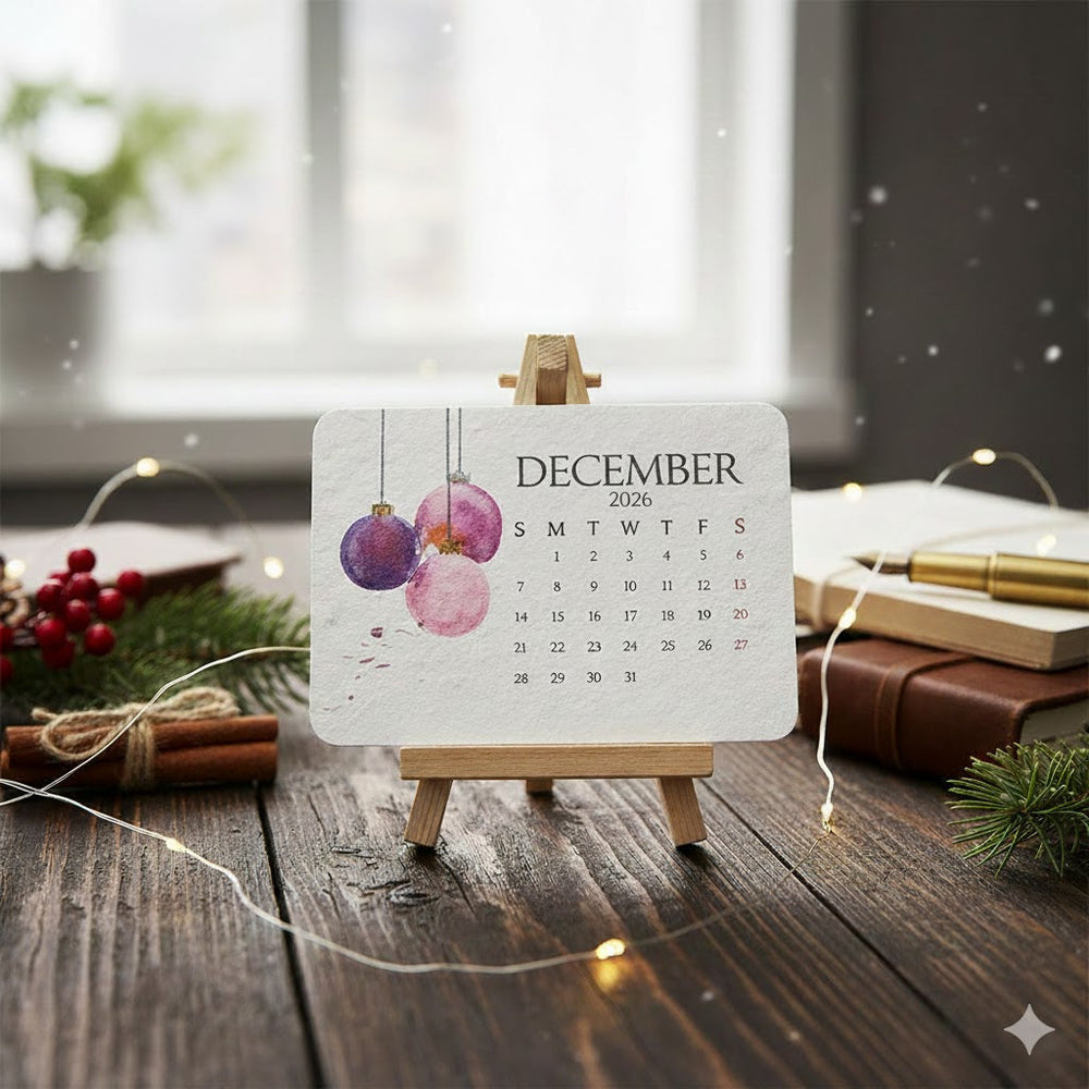 PaperSeeds: Milieuvriendelijk Liefde 2026 Papier Zaad Kalender