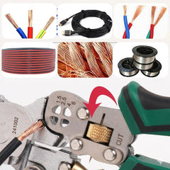 StrippingPliers: 8 In 1 Multifunctionele Draadstripper Gereedschap