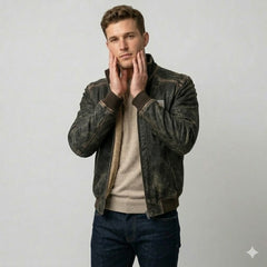 Icone™ RuggedJacket: Ultieme Vintage Heren Winter Robuuste Jas