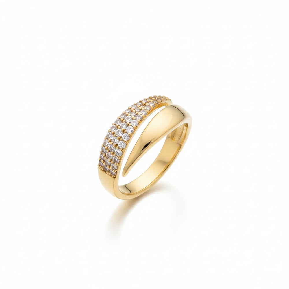 Jewelance™ AdjustableRing 1+1 GRATIS – Elegant Dames Mode Sprankelend Strass Verstelbaar Ring