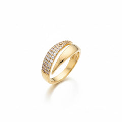 Jewelance™ AdjustableRing 1+1 GRATIS – Elegant Dames Mode Sprankelend Strass Verstelbaar Ring