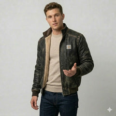 Icone™ RuggedJacket: Ultieme Vintage Heren Winter Robuuste Jas