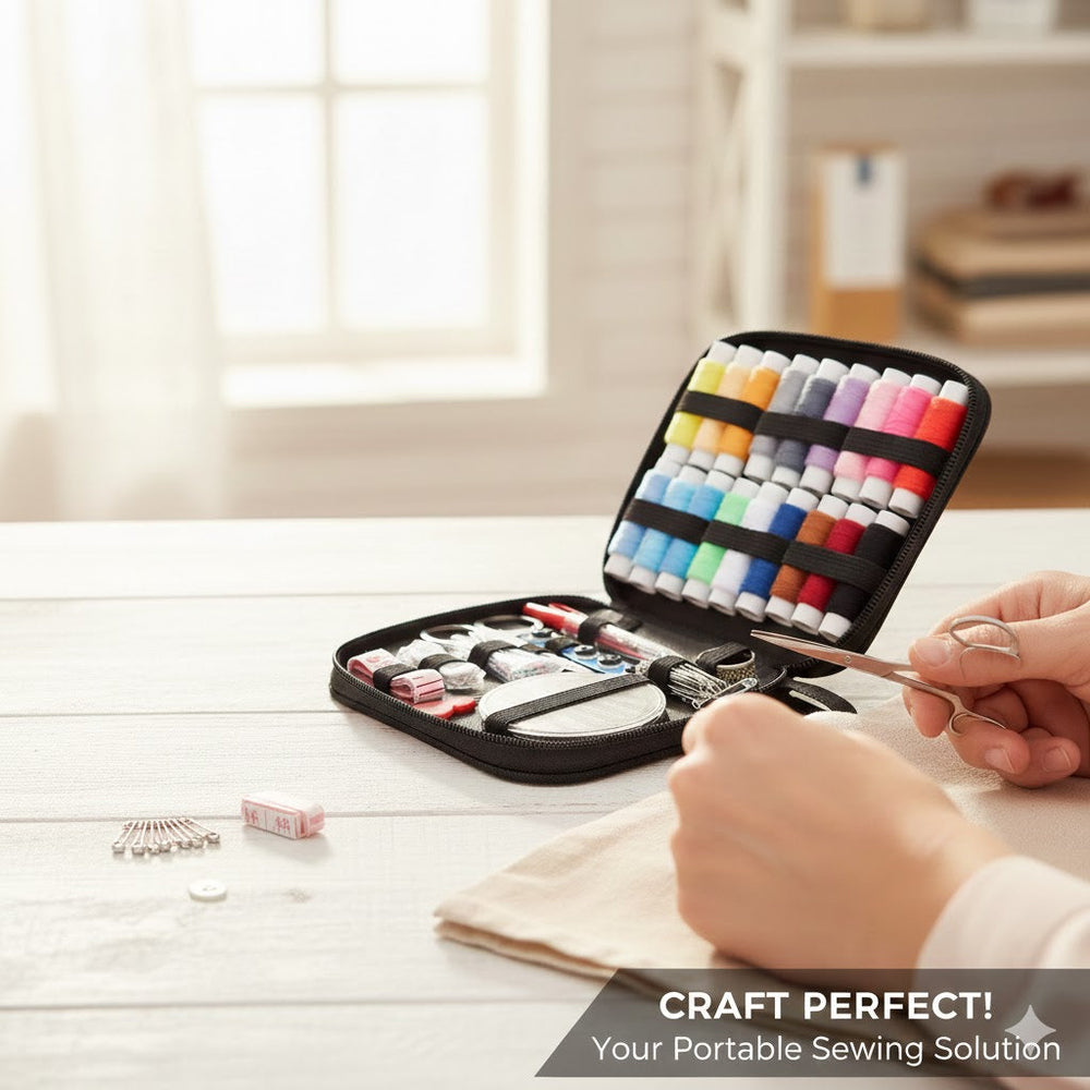 SewingKit: Alles-In-Één Complete Naaiset Met Handleiding Boek