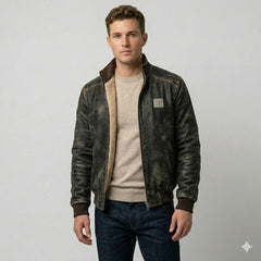 Icone™ RuggedJacket: Ultieme Vintage Heren Winter Robuuste Jas