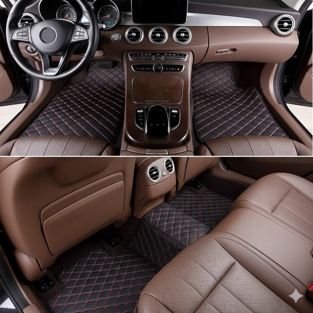 CarMats: 5-In-1 Premie Comfort Luxe Auto Matten Set