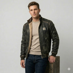 Icone™ RuggedJacket: Ultieme Vintage Heren Winter Robuuste Jas