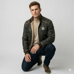Icone™ RuggedJacket: Ultieme Vintage Heren Winter Robuuste Jas