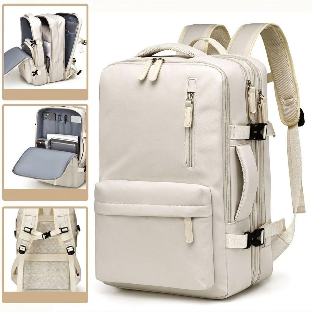 Icone™ TravelPack: Groot, Duurzaam en Waterdicht Reizen Rugzak
