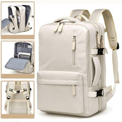 Icone™ TravelPack: Groot, Duurzaam en Waterdicht Reizen Rugzak
