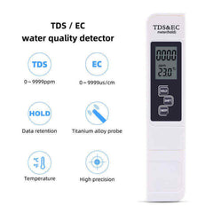 Globetrek° WaterTester 1+1 GRATIS: Instant Zuiverheidsdetectie Waterkwaliteits Tester Tool