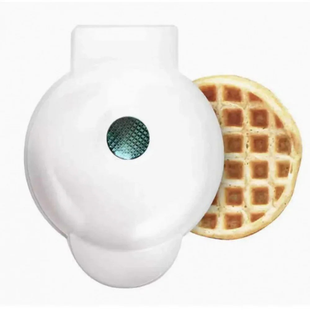 Globetrek° WaffleMaker: Snelle En Gemakkelijke Ontbijt Mini Wafel Maker Machine