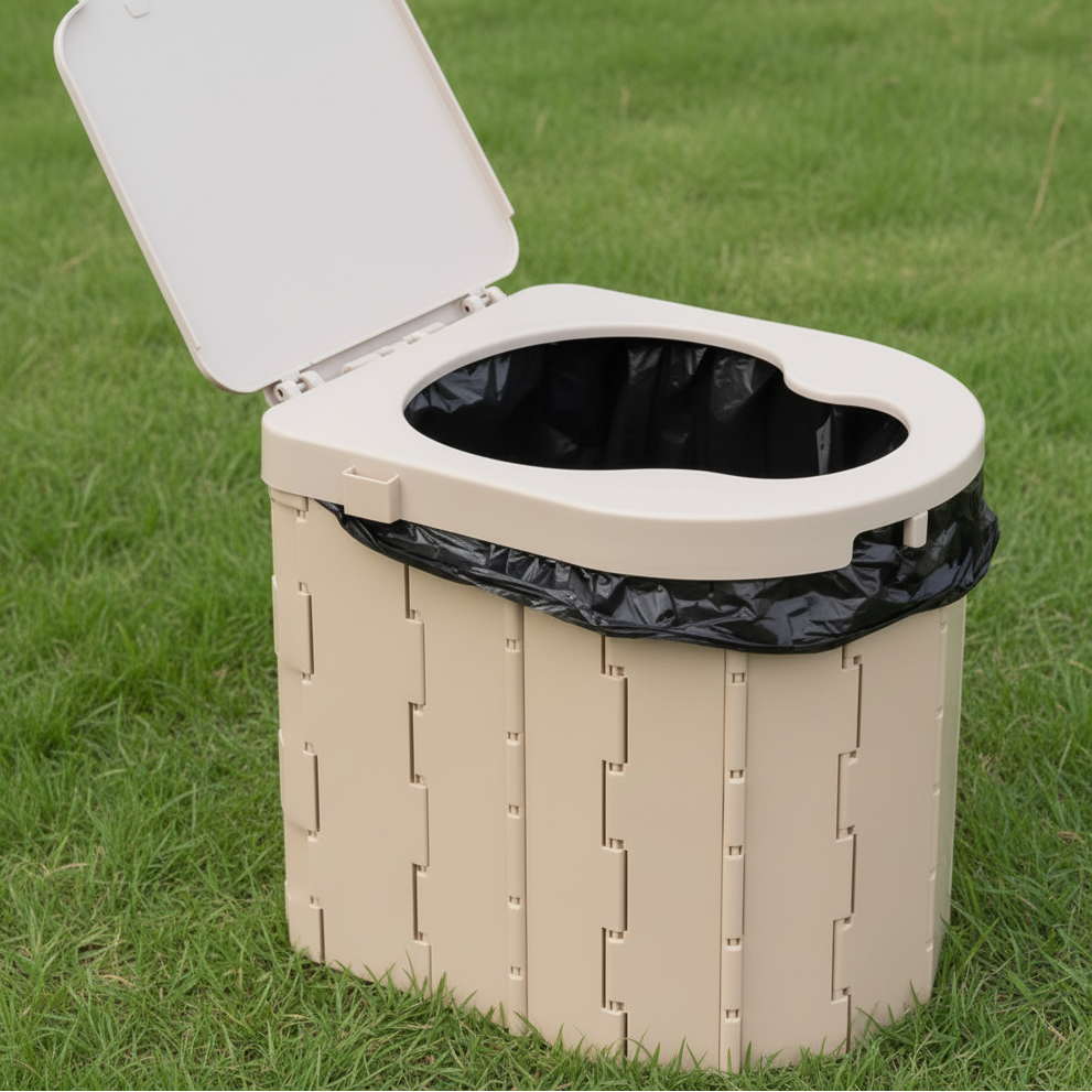 Globetrek° PortableToilet - Reizen Draagbaar Vouwbaar Noodtoilet